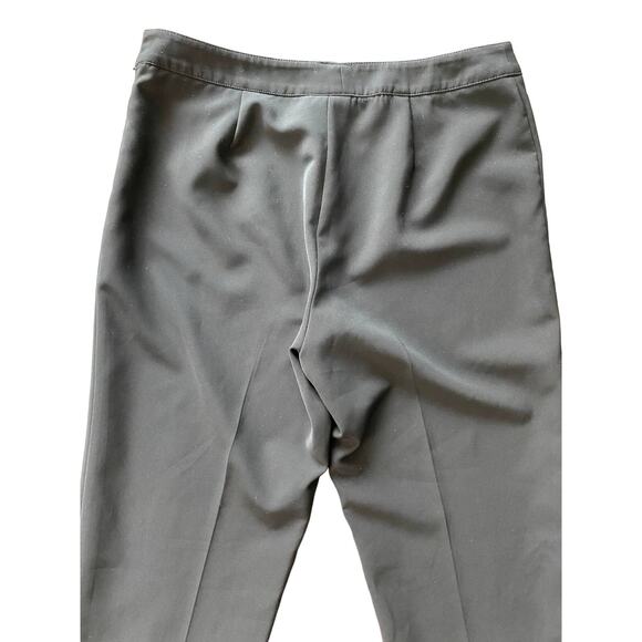 LAFAYETTE 148 BLEECKER TROUSER PANT BLACK SIZE 2 - Picture 7 of 9